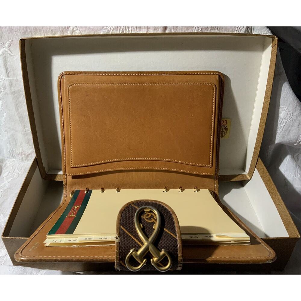 Authentic Vintage GUCCI Address Book, Gucci Vintage, Gucci Monogram, Address